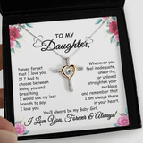 Collier croix et cœur To My Soulmate