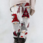 Legging de Noël avec Imprimé Père Noël