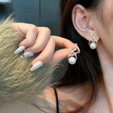 💖 Boucles d'oreilles triangle en perles