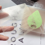 Bandes invisibles à double paupière