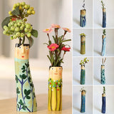 décoration de vase de famille