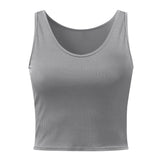 Gilet Rayé De Couleur Unie