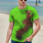 T-shirt Pour Hommes 3D Print Graphic