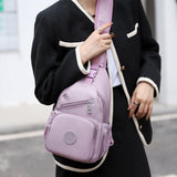 Sac à bandoulière pour femmes Multi-poches imperméable