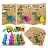 Cartes d'éclosion d'oeufs de dinosaures(24pièces)