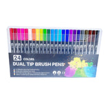 Set de crayons aquarelle double face
