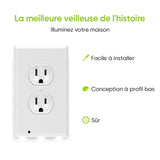 Plaque Murale Hirundo Outlet Avec Veilleuses LED