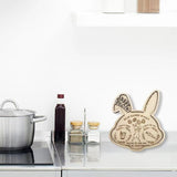 Plateau de friandises lapin de Pâques