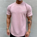 T-shirt de sport extensible en coton