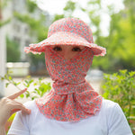 Vente anticipée 7 jours>>>Chapeau de soleil protection cou et visage