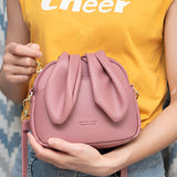 Sac messager mignon pour femme avec oreilles de lapin