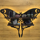 Support en cristal pour lampe Luna Moth
