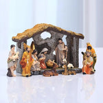 Ensemble de figurines de la Nativité