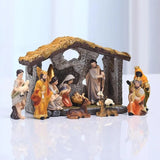 Ensemble de figurines de la Nativité