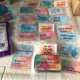 Cadeau de cartes de motivation drôle