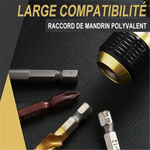 Adaptateur de mèche à changement rapide