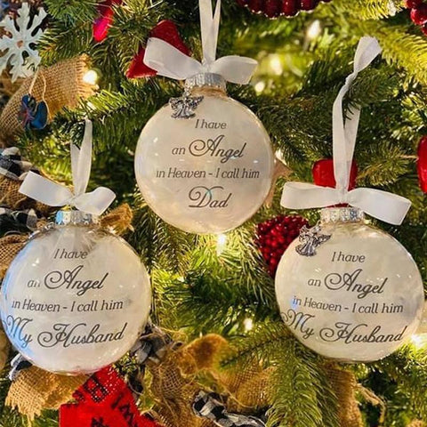 Ornement Commémoratif Ange Dans Le Ciel