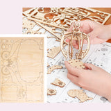 Puzzle Créatif en Trois Dimensions en Bois