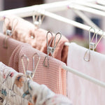 Clips en Fil d'Acier Inoxydable pour le Séchage des Vêtements