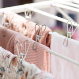 Clips en Fil d'Acier Inoxydable pour le Séchage des Vêtements