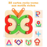 Jouet Multifonctionnel De Collage De Colonne Montessori