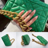 Sac à bandoulière à une épaule avec chaîne à la mode