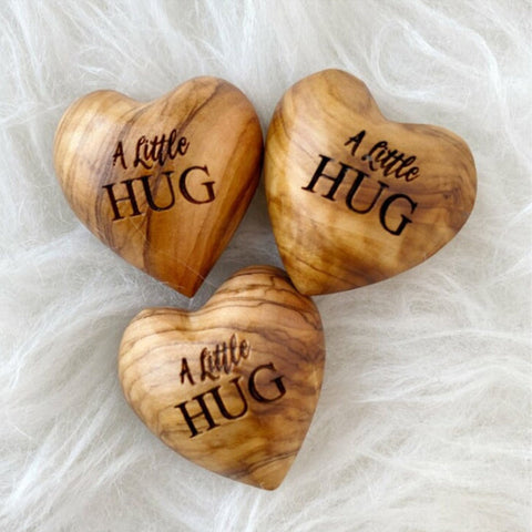 Jeton De Cœur En Bois Little Pocket Hug