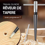 Alésoir conique à poignée en T