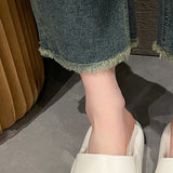 Chaussons à Semelles Epaisses pour Hommes et Femmes