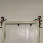 Coin de porte de Noël du Grinch