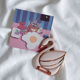 Support de Coque de Téléphone à Motif de Cygne