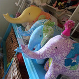 Modèle de décoration d'éléphants