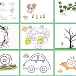 Ensemble de peinture au doigt pour enfants