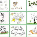 Ensemble de peinture au doigt pour enfants