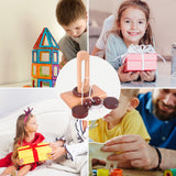 Corde de puzzle à manches en bois