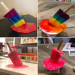 Ornements en résine de crème glacée fondante