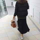 Pantalon Jupe en Molleton Irrégulier