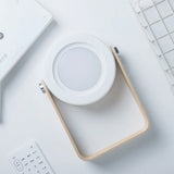 Lampe télescopique en bois créative