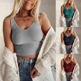 Gilet Rayé De Couleur Unie