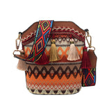 Sac à bandoulière tressé