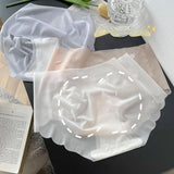 Culotte féminine en soie glacée sans trace