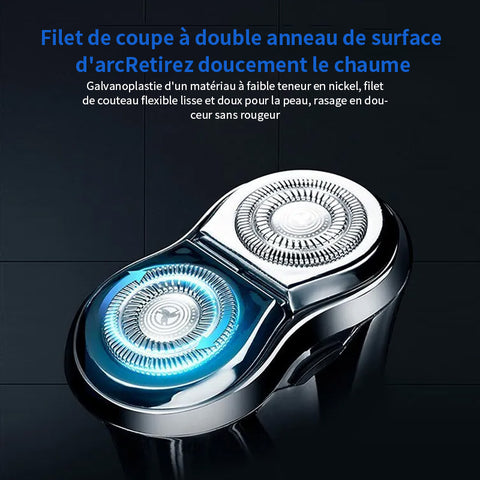 Mini Rasoir Electrique Portable Lavable