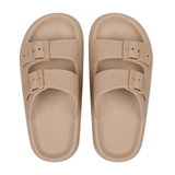 Pantoufles plates-formes d'extérieur unisexes