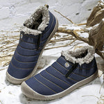 Chaussures à neige unisexes imperméables et chaudes