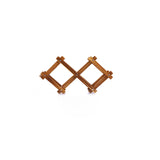 Porte-bouteilles en bois pliable