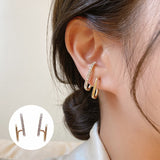 Boucles d'Oreilles Tempérament Zircon