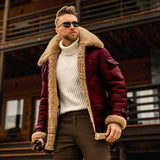 Veste mi-longue épaisse homme