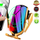 Support et chargeur de téléphone de voiture à capteur automatique sans fil