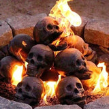 Crâne d'Halloween créatif