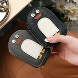 Porte-monnaie en PU pour carte de crédit et pingouins mignons